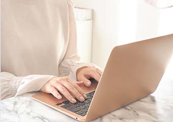 オンラインで相談ができます